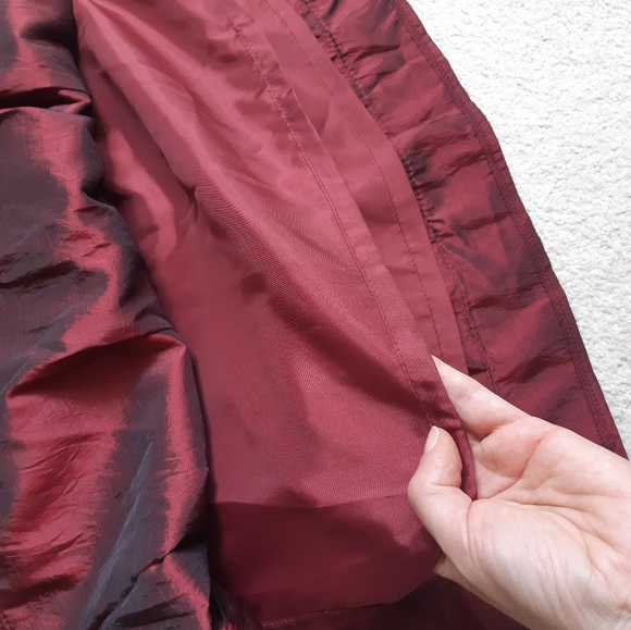 ML burgundy skirt - Picture 3 of 7
